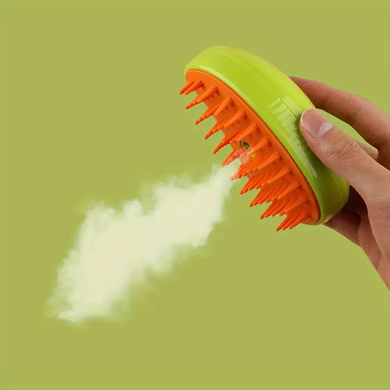 Groom Wizard™ Spray Massage Brush